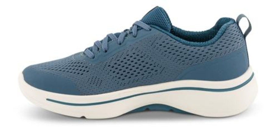 Kvinder Skechers | Skechers Sneaker Bla 124404