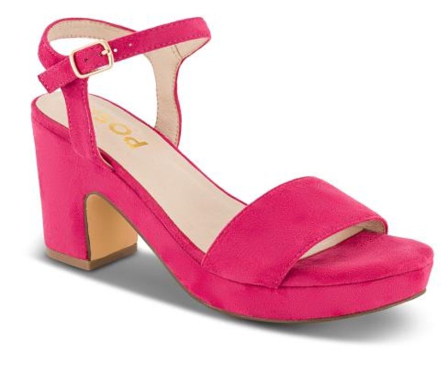 Kvinder B&CO | B&Co Damesandal Med Hael Pink 4213100862