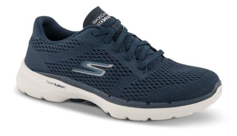 Kvinder Skechers | Skechers Sneaker Bla 124512