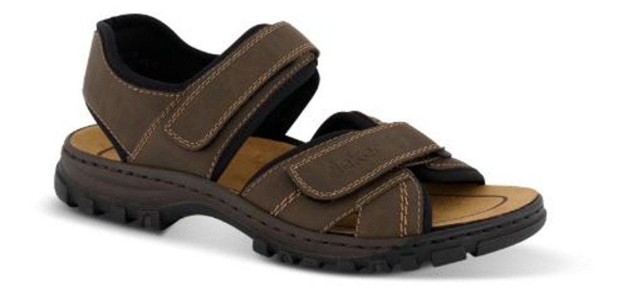 Maend Rieker | Rieker Herresandal Brun 25051-27