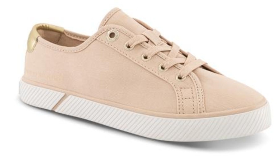 Kvinder Tommy Hilfiger | Tommy Hilfiger Damesko Med Snore Beige Fw0Fw06957Try