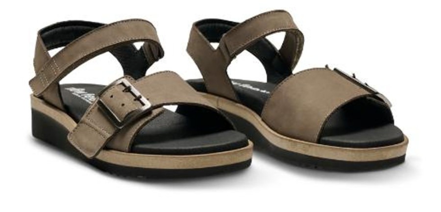 Kvinder New Feet | New Feet Damesandal Beige 211-13-1535