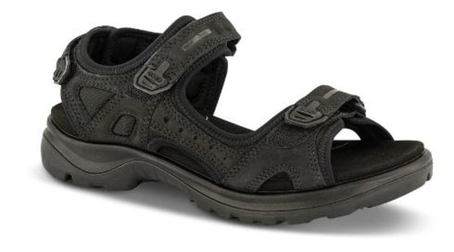 Kvinder ECCO | Ecco Damesandal Sort 82218302001Offroad