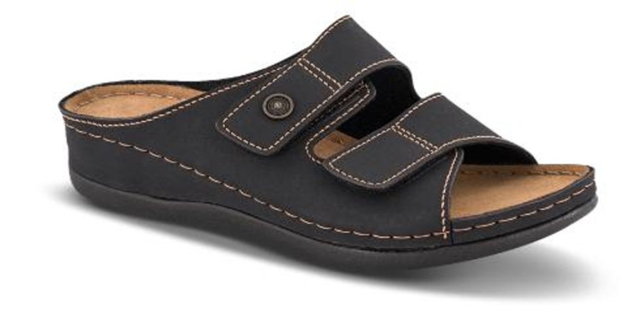 Kvinder B&CO | B&Co Damesandal Sort 4414101210