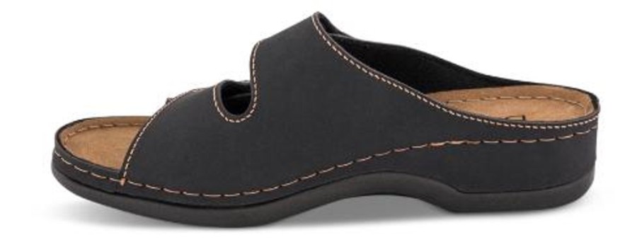 Kvinder B&CO | B&Co Damesandal Sort 4414101210