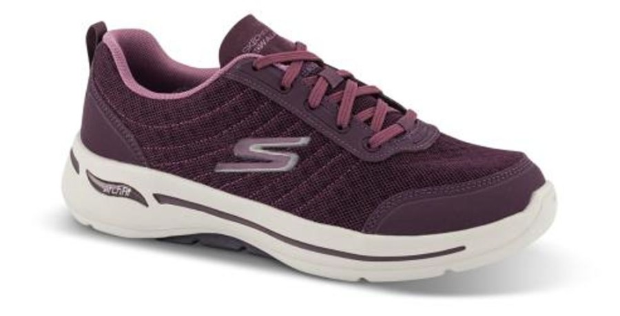 Kvinder Skechers | Skechers Sneaker Lilla 124484