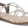 Kvinder Rieker | Rieker Damesandal Beige 64270-60