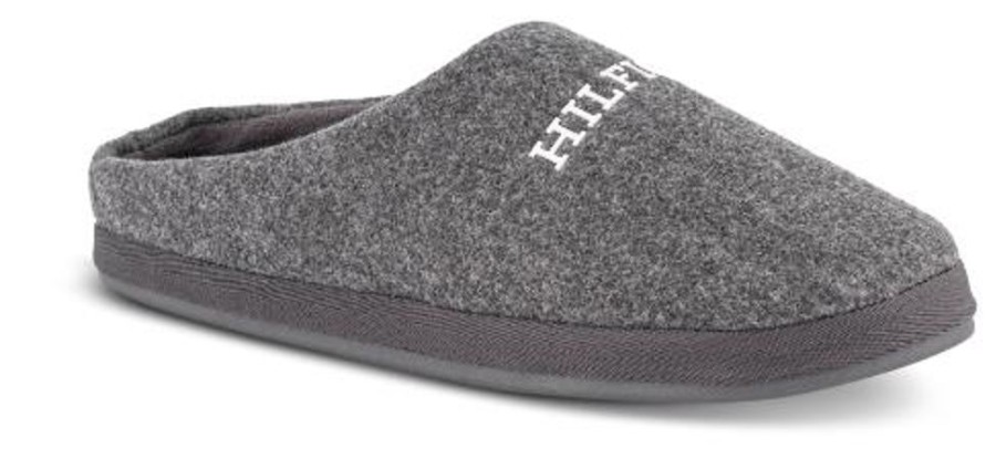 Maend Tommy Hilfiger | Tommy Hilfiger Herre Hjemmesko Gra Fm0Fm04768Pty