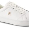 Kvinder Tommy Hilfiger | Tommy Hilfiger Damesko Med Snore Hvid Fw0Fw069650K9