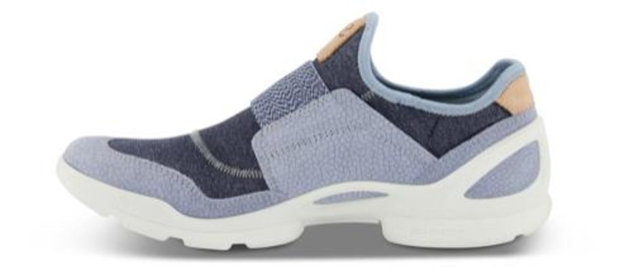 Kvinder ECCO | Ecco Sneaker Lys Bla 841843 Biom Stre