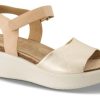 Kvinder ECCO | Ecco Damesandal Med Hael Beige 27231360704Flowt Wed