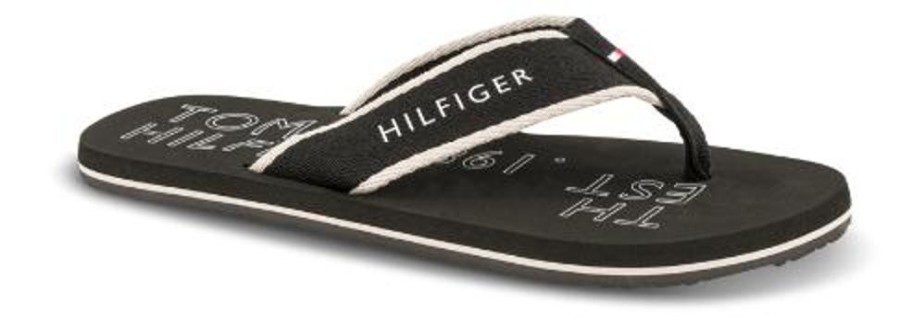 Maend Tommy Hilfiger | Tommy Hilfiger Pool Slides Unisex Sort Fm0Fm04469Bds