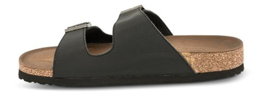 Kvinder Skechers | Skechers Damesandal Sort 163316