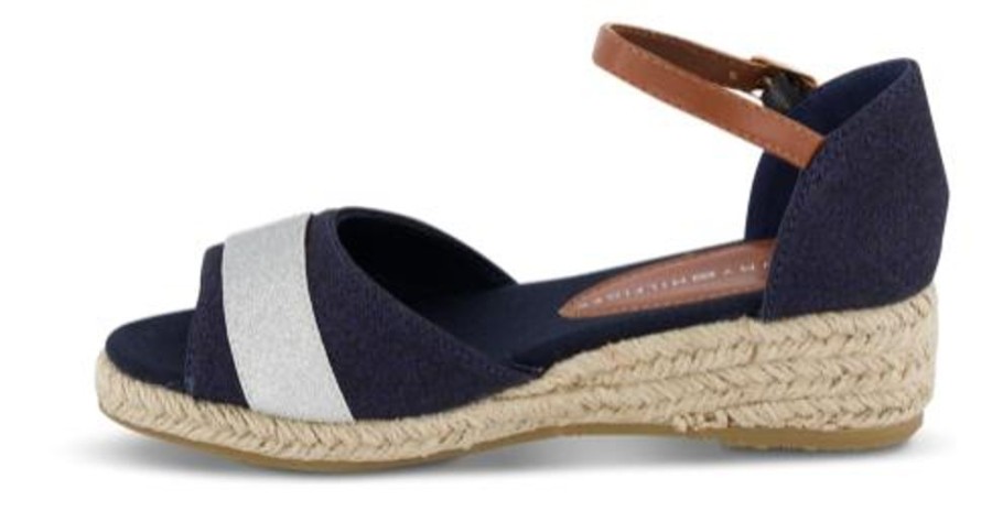 Born Tommy Hilfiger | Tommy Hilfiger Bornesandal Navy T3A2-30655-