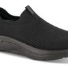 Kvinder Skechers | Skechers Sneaker Sort 124409