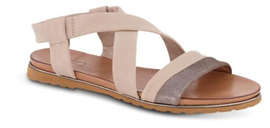 Kvinder B&CO | B&Co Damesandal Beige