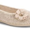 Kvinder Zafary | Zafary Dame Hjemmesko Beige 6412500991