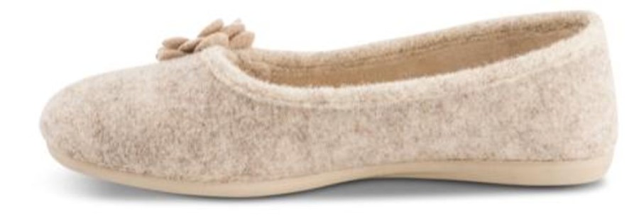 Kvinder Zafary | Zafary Dame Hjemmesko Beige 6412500991