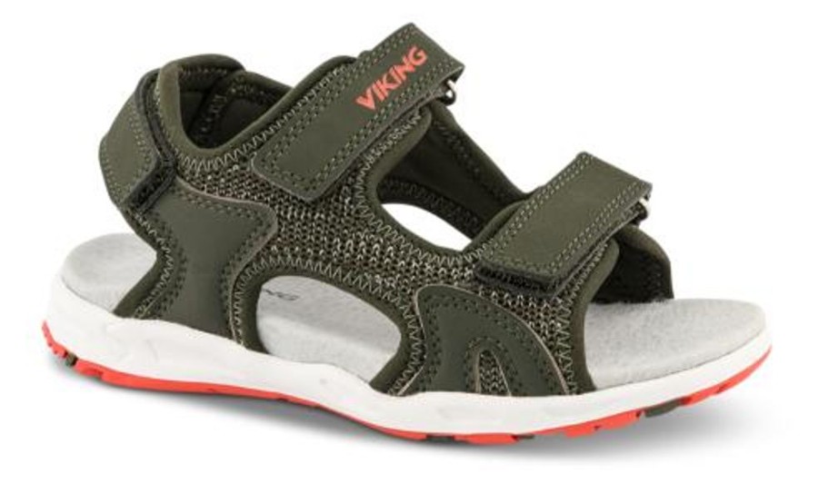 Born Viking | Viking Bornesandal Gron 3-43730 Anchor