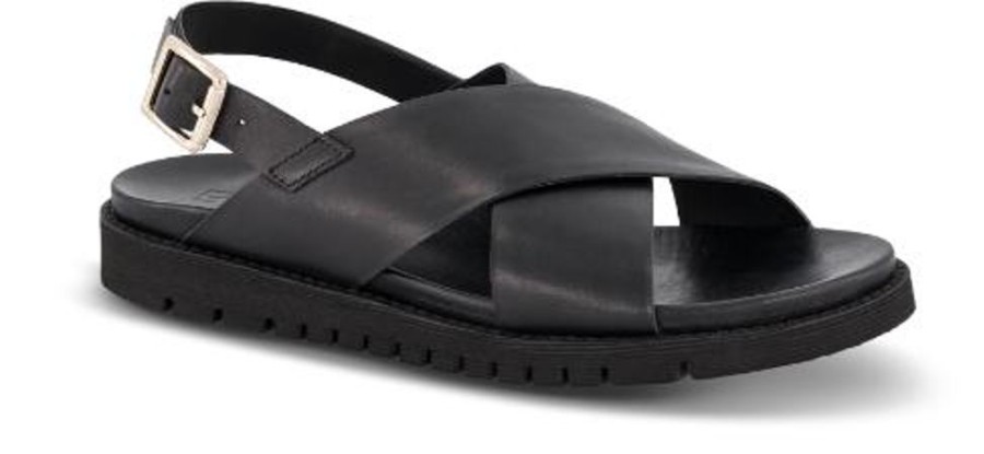 Kvinder B&CO | B&Co Damesandal Sort 4224102610