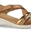 Kvinder ECCO | Ecco Damesandal Brun/Bronze 216513 Felicia S