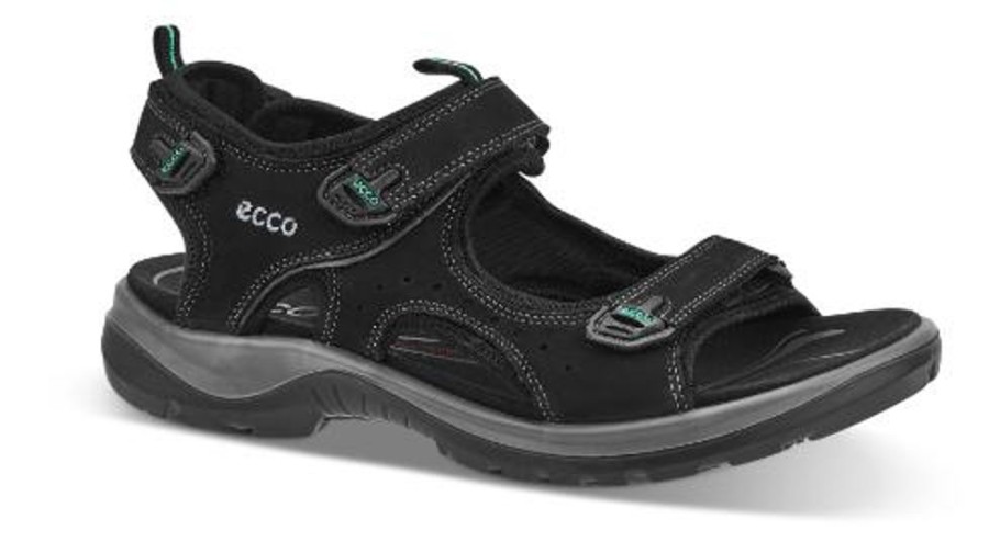 Kvinder ECCO | Ecco Damesandal Sort 822043 Offroad