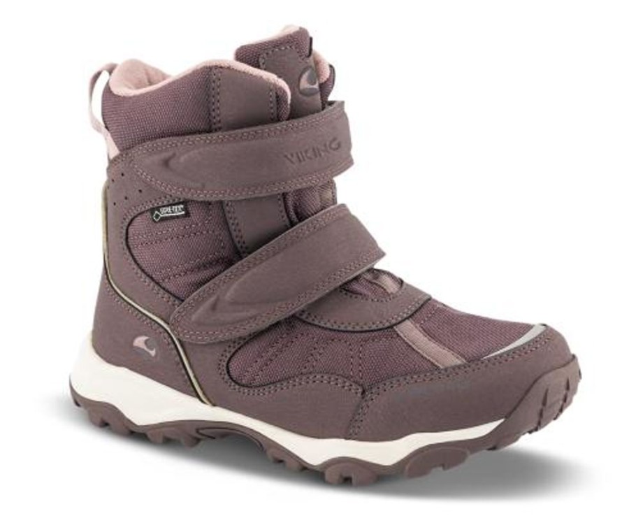 Born Viking | Viking Beito High Gtx Junior-Vinterstovle Lilla 3-90920