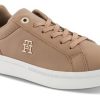 Kvinder Tommy Hilfiger | Tommy Hilfiger Damesko Med Snore Brun Fw0Fw06854Gup