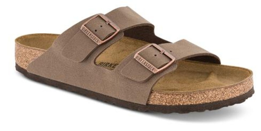 Maend Birkenstock | Birkenstock Arizona Birko-Flor Brun