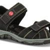 Kvinder Rieker | Rieker Damesandal Sort 68851-02