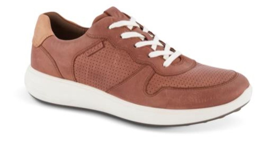 Maend ECCO | Ecco Herresneaker Brun 460634 Soft 7 Ru