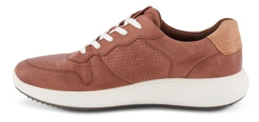 Maend ECCO | Ecco Herresneaker Brun 460634 Soft 7 Ru