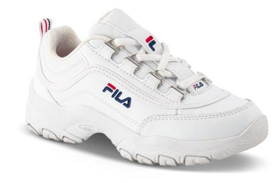 Born Fila | Fila Borne Sneaker Hvid 1010781 Str. 28-35