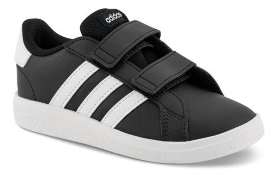 Born adidas | Adidas Hvid Grand Court (19-27)