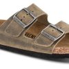 Kvinder Birkenstock | Birkenstock Arizona Med Blod Fodseng Brun 1019313 Regular