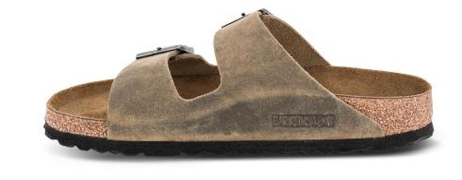 Kvinder Birkenstock | Birkenstock Arizona Med Blod Fodseng Brun 1019313 Regular