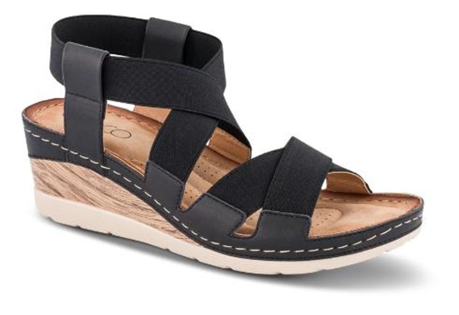 Kvinder B&CO | B&Co Damesandal Med Hael Gron 4214104242