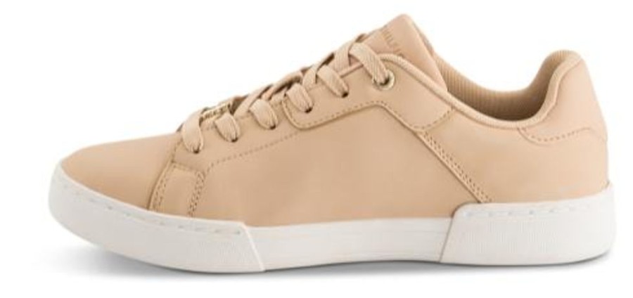 Kvinder Tommy Hilfiger | Tommy Hilfiger Damesko Med Snore Beige Fw0Fw07116Try