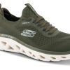 Kvinder Skechers | Skechers Sneaker Oliven 149941