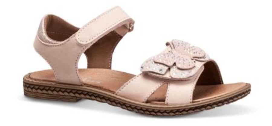 Born Skofus | Skofus Bornesandal Rosa