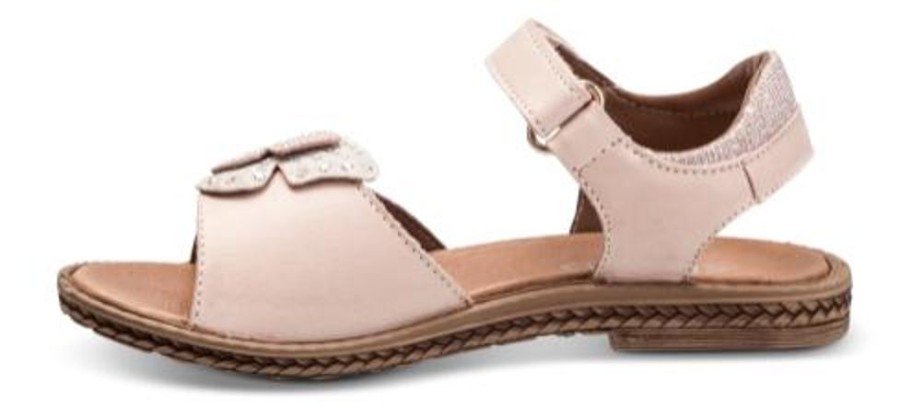 Born Skofus | Skofus Bornesandal Rosa