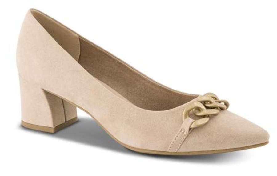 Kvinder Marco Tozzi | Marco Tozzi Damesko Beige 2-2-22403-20