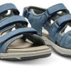 Kvinder New Feet | New Feet Damesandal Bla 221-22-1540