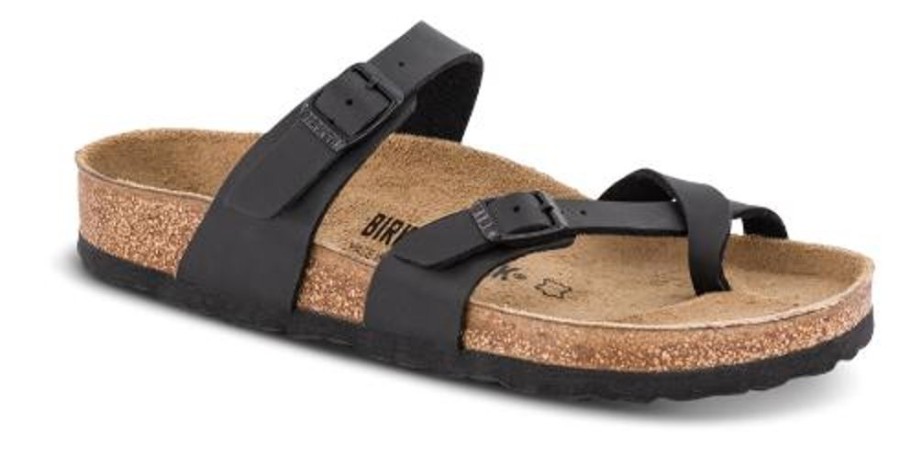 Kvinder Birkenstock | Birkenstock Mayari Birko-Flor Sort 0071793