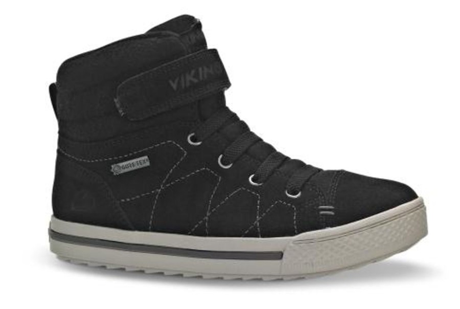 Born Viking | Viking Bornesneaker Sort 3-88412 Eagle