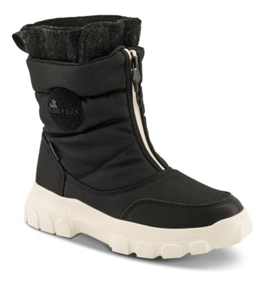 Kvinder Rubberduck | Rubberduck Snowboot Sort 562-5313