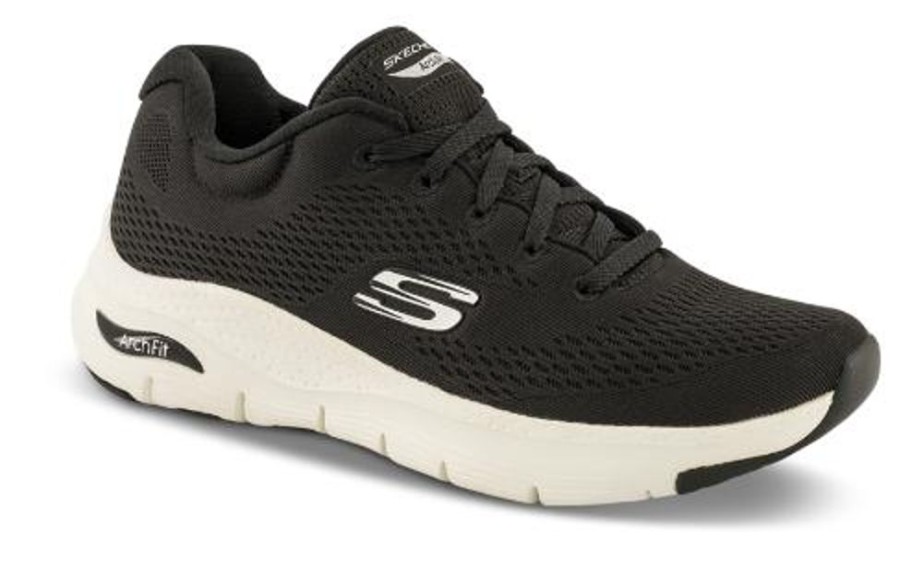 Kvinder Skechers | Skechers Sneaker Sort 149057