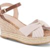 Kvinder B&CO | B&Co Damesandal Med Hael Beige 4214100332