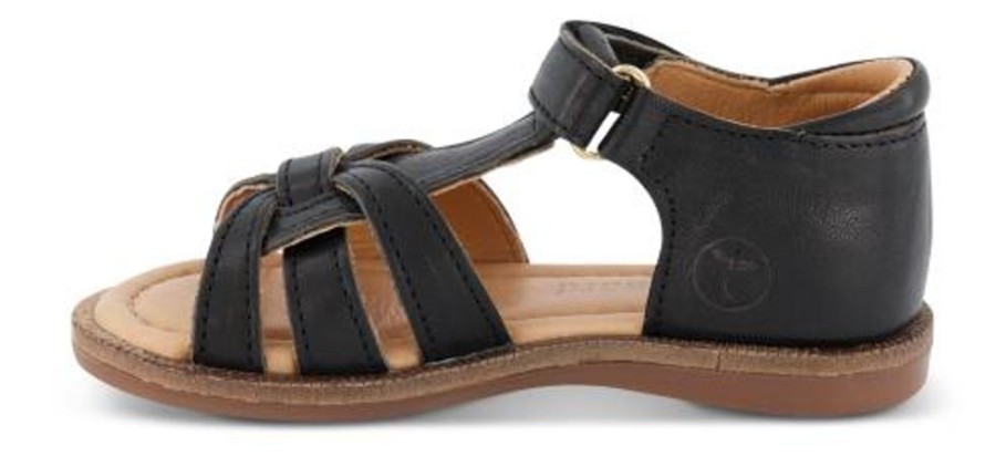 Born Bisgaard | Bisgaard Bornesandal Sort 70709.120