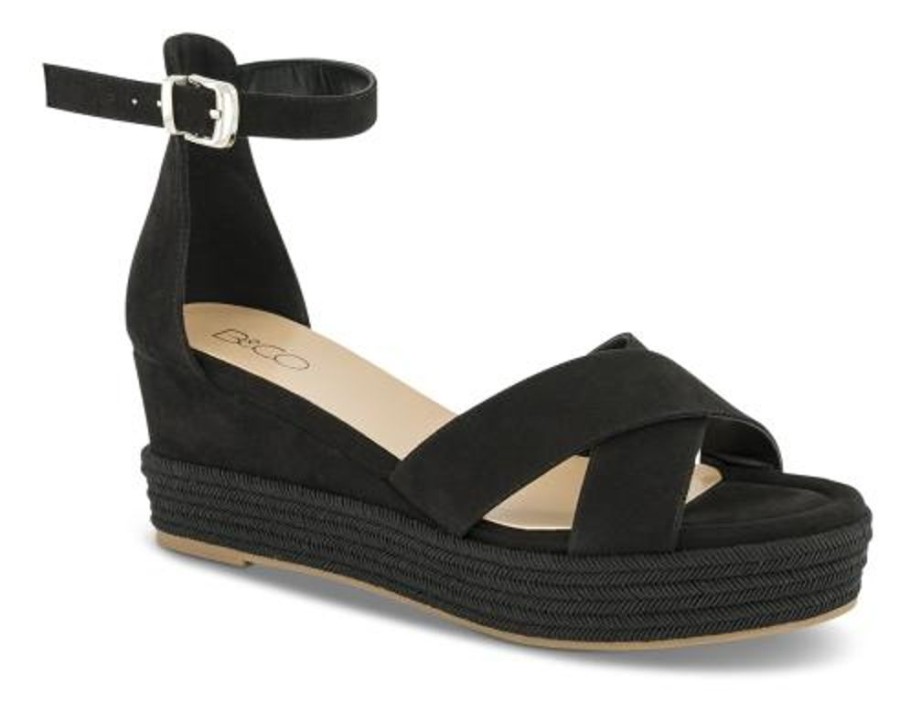 Kvinder B&CO | B&Co Hoj Sandal Sort 4211102410